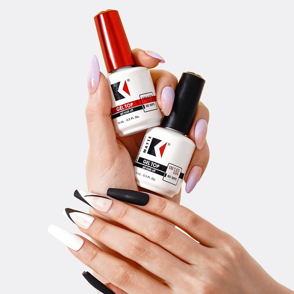 KUPA GelFinity Top Coat – No-Wipe, Soak-Off Gel Finish (8 oz)