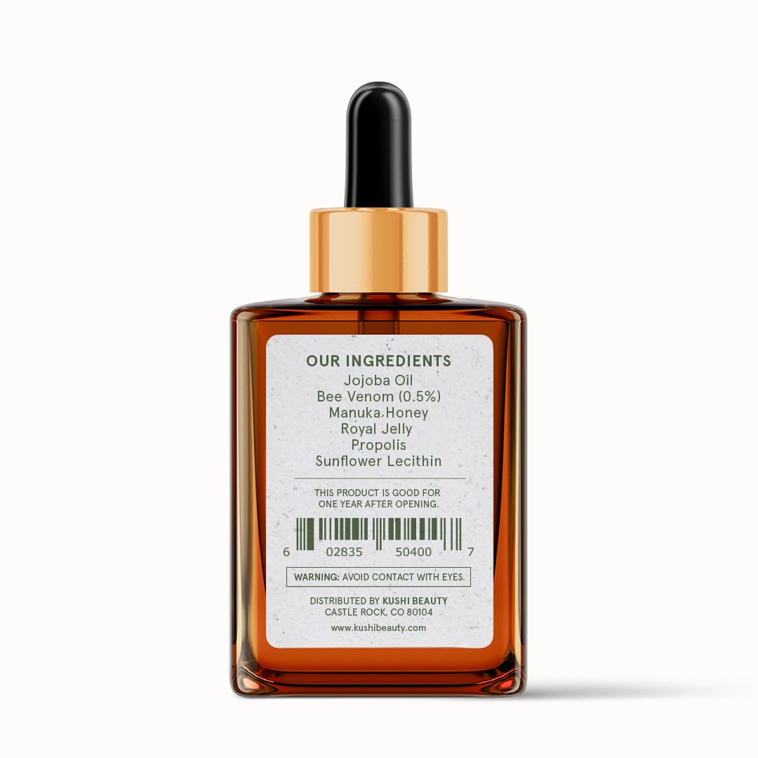 KUSHI Bee Venom Serum – Hydrating & Firming Facial Serum (15ml)