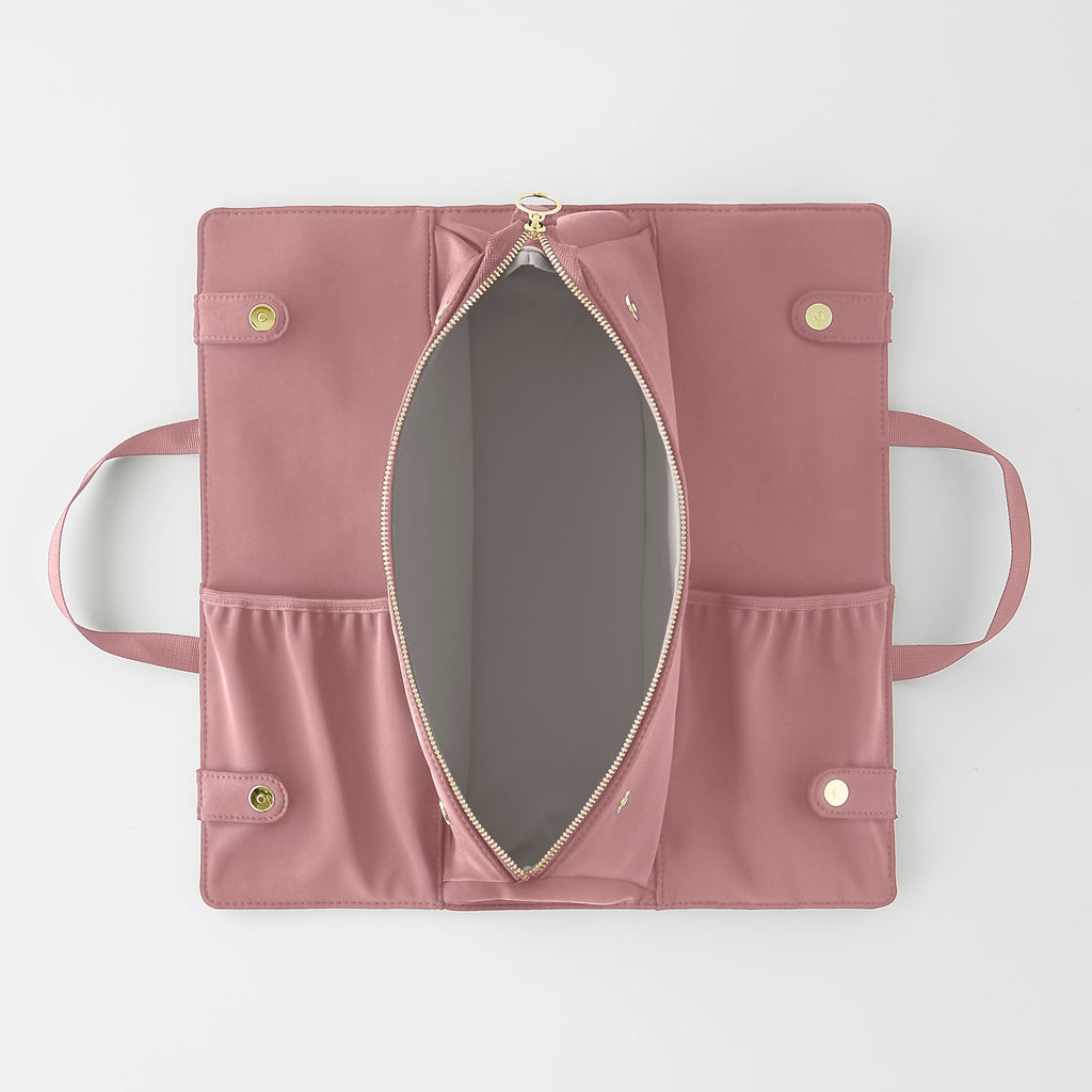 KUSSHI Hair Tools Bag — Oprah’s Favorite Things Winner | Neoprene Travel Organizer (Mauve)