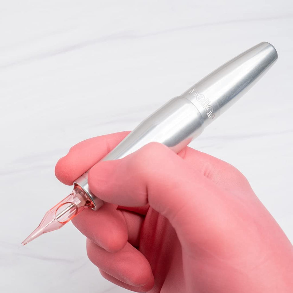 Kwadron Optima Professional Permanent Makeup Cartridge – 1 Round Liner, 0.35mm Long Taper, Box of 20