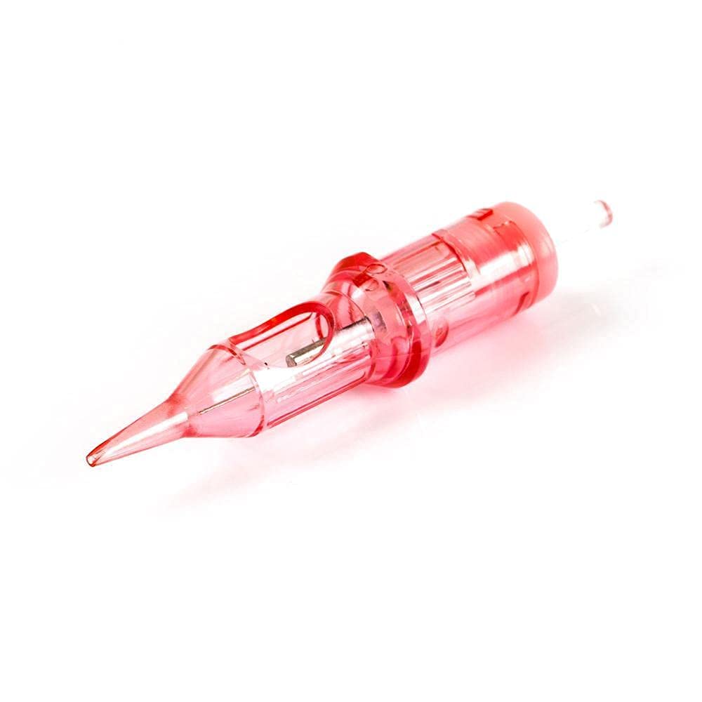 Kwadron Optima Professional Permanent Makeup Cartridge – 1 Round Liner, 0.35mm Long Taper, Box of 20