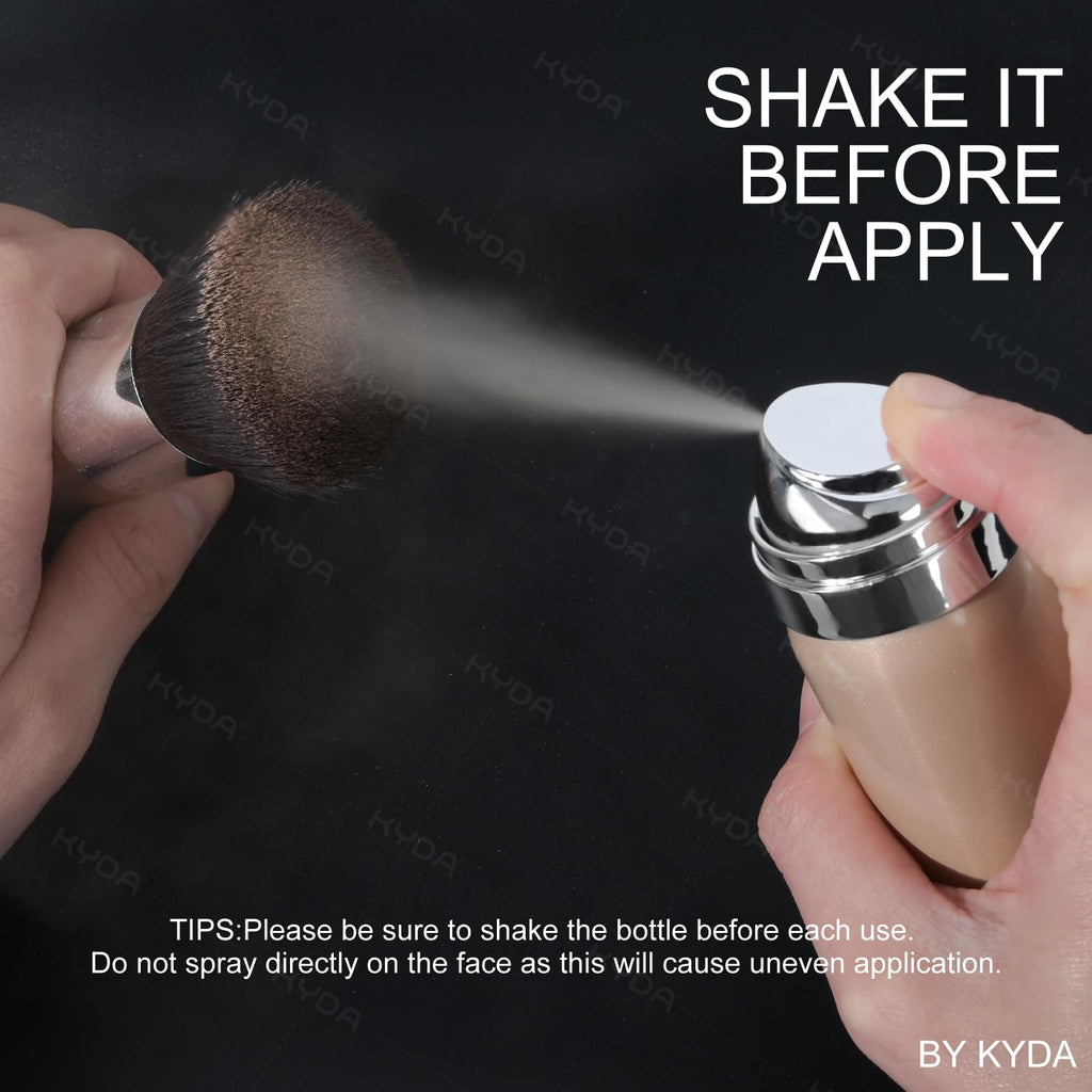 KYDA AirBrush Foundation Spray – Lasting Matte Foundation #120 Classic Ivory