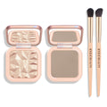 KYDA Baked Highlighter Contour Palette – Champagne Glow & Natural Matte Contour
