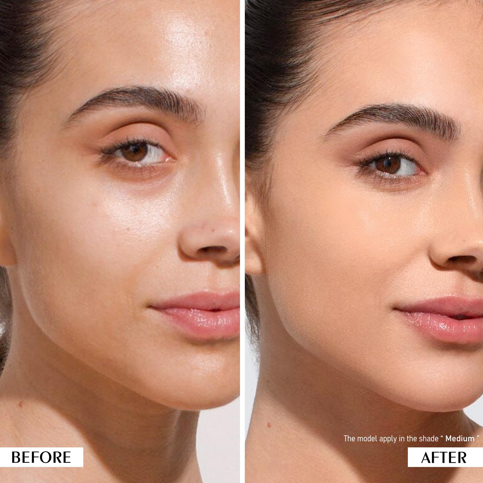 KYDA Mineral Powder SPF 35 — 4-in-1 Matte Pressed Foundation with Concealer, Setting & Sun Protection (Medium)