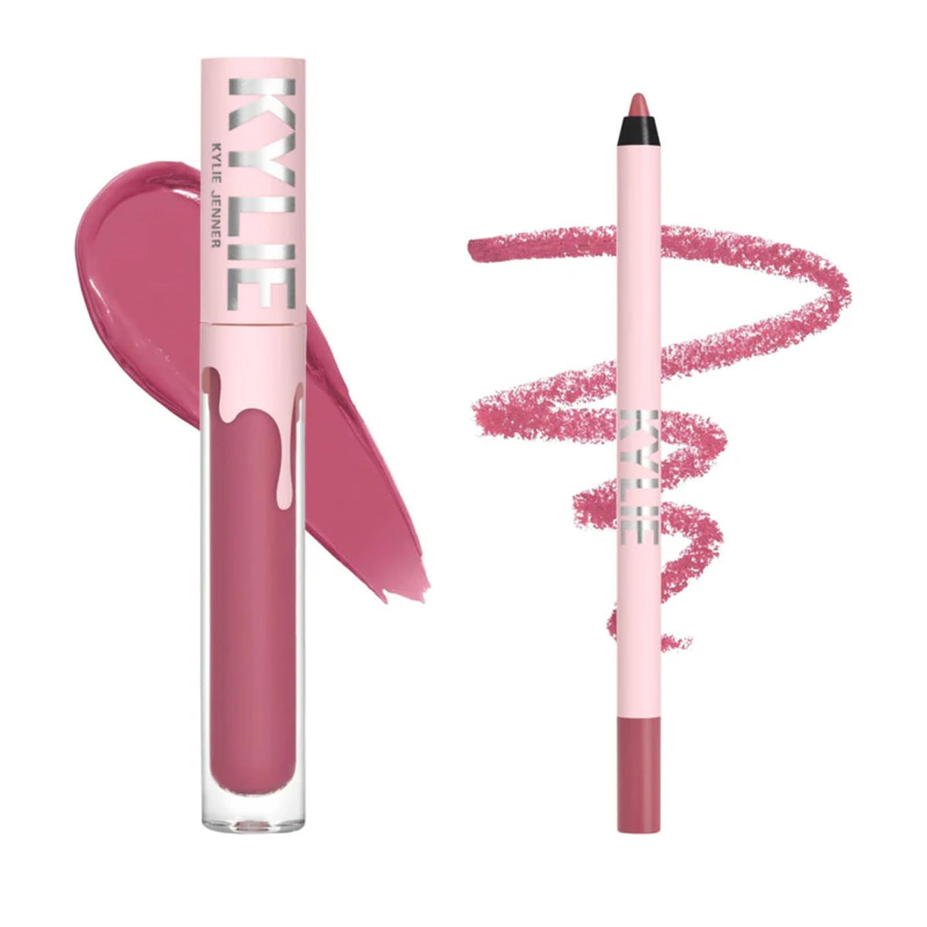 Kylie Cosmetics Liquid Lipskick & Lip Liner Kit - Shade 100 Posie K