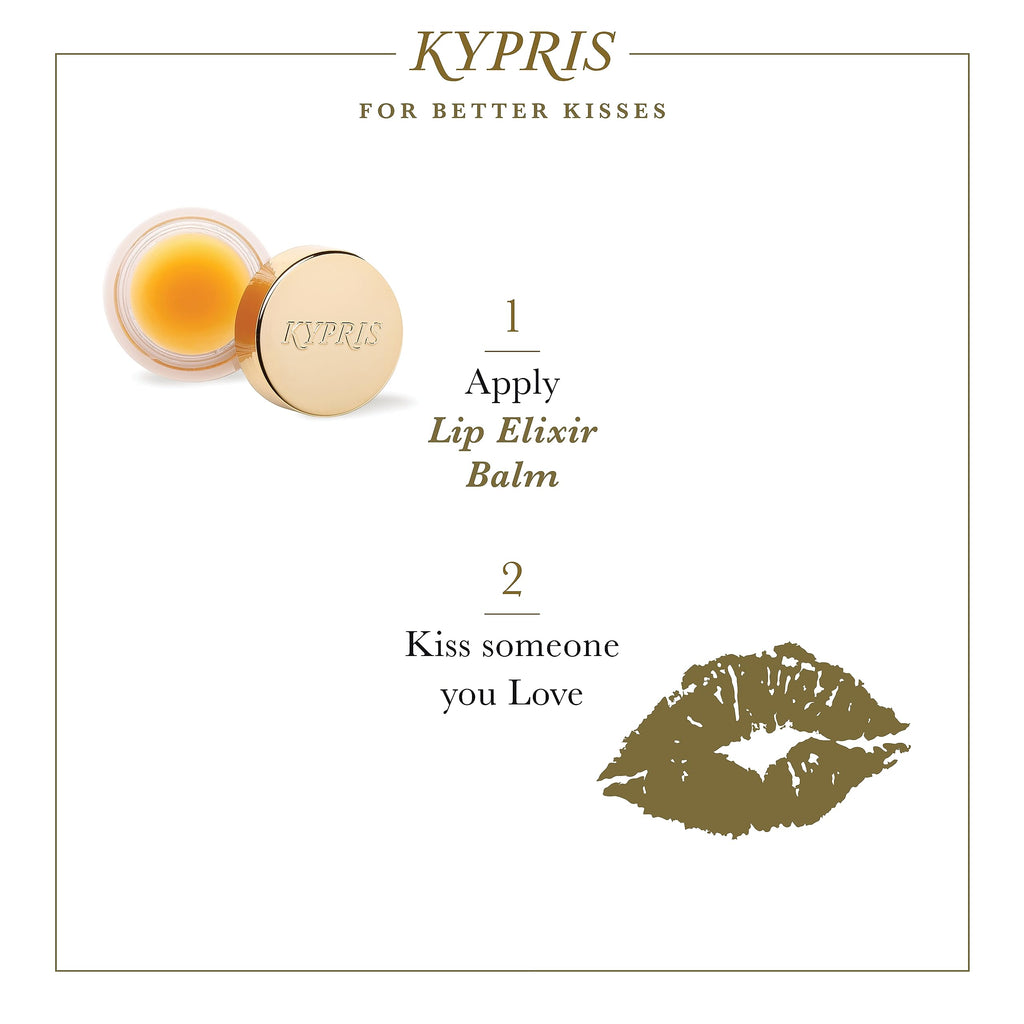 KYPRIS Lip Elixir Balm – Softening Hyaluronic Acid Lip Treatment with Jasmine & Shea (0.17 oz / 5 g)