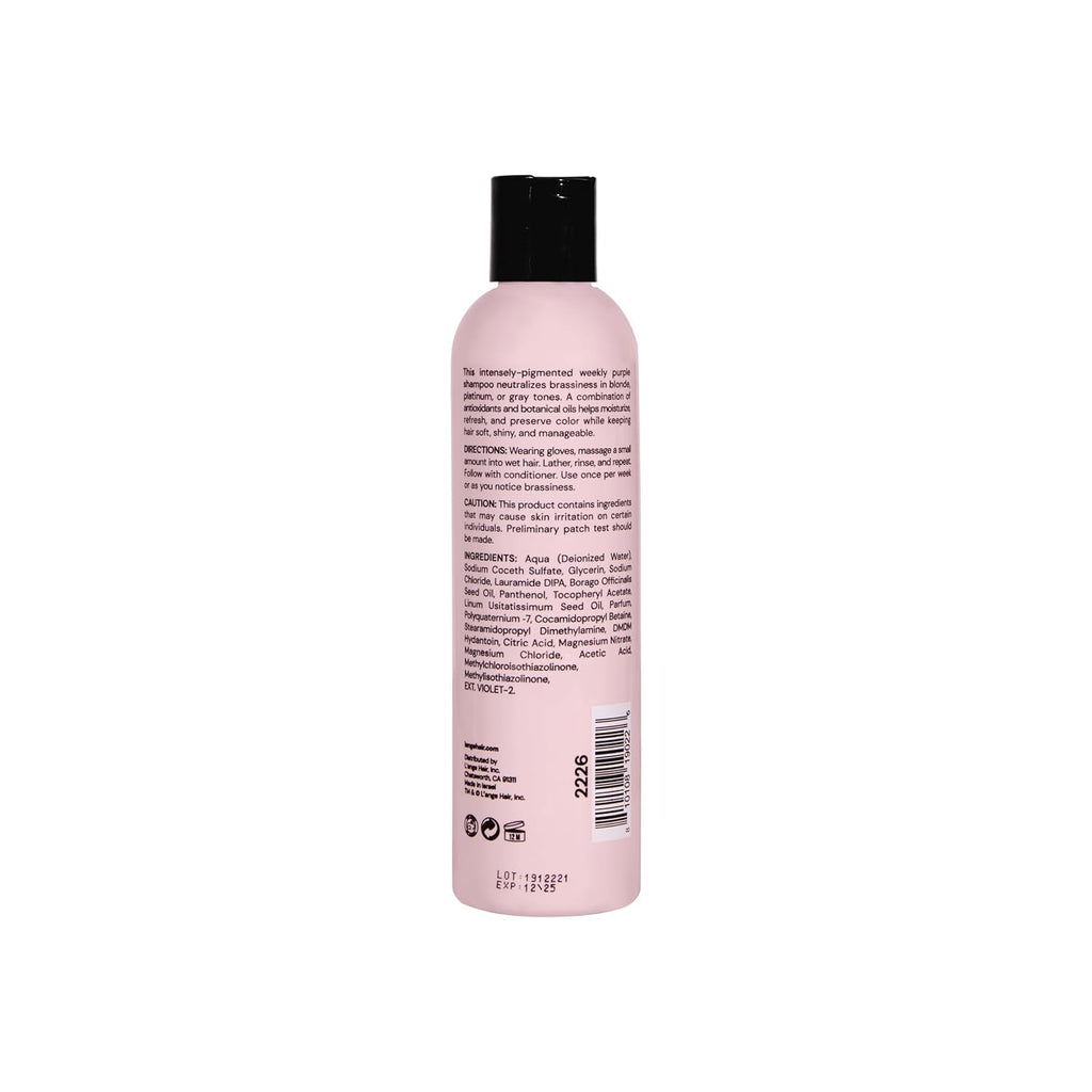 L'ANGE HAIR Violet Purple Toning Shampoo | Neutralize Brass & Protect Color