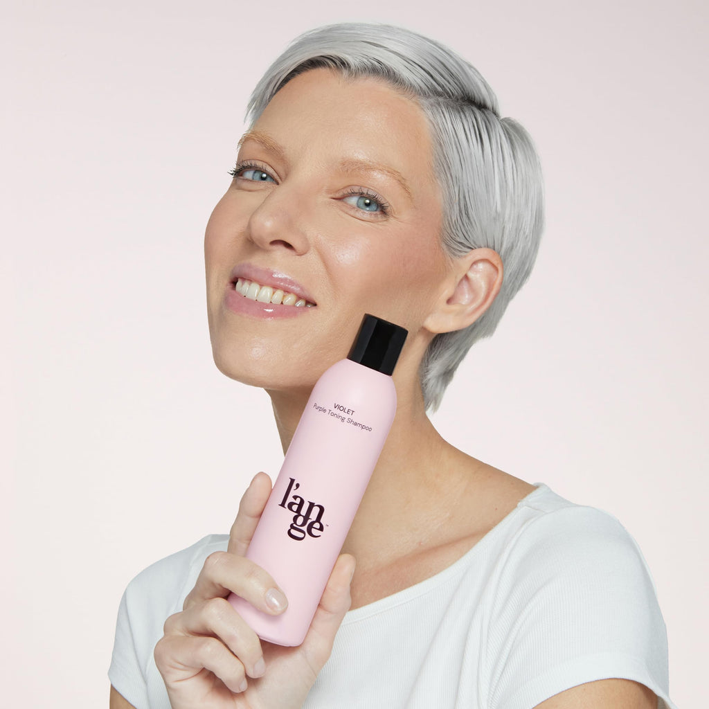 L'ANGE HAIR Violet Purple Toning Shampoo | Neutralize Brass & Protect Color