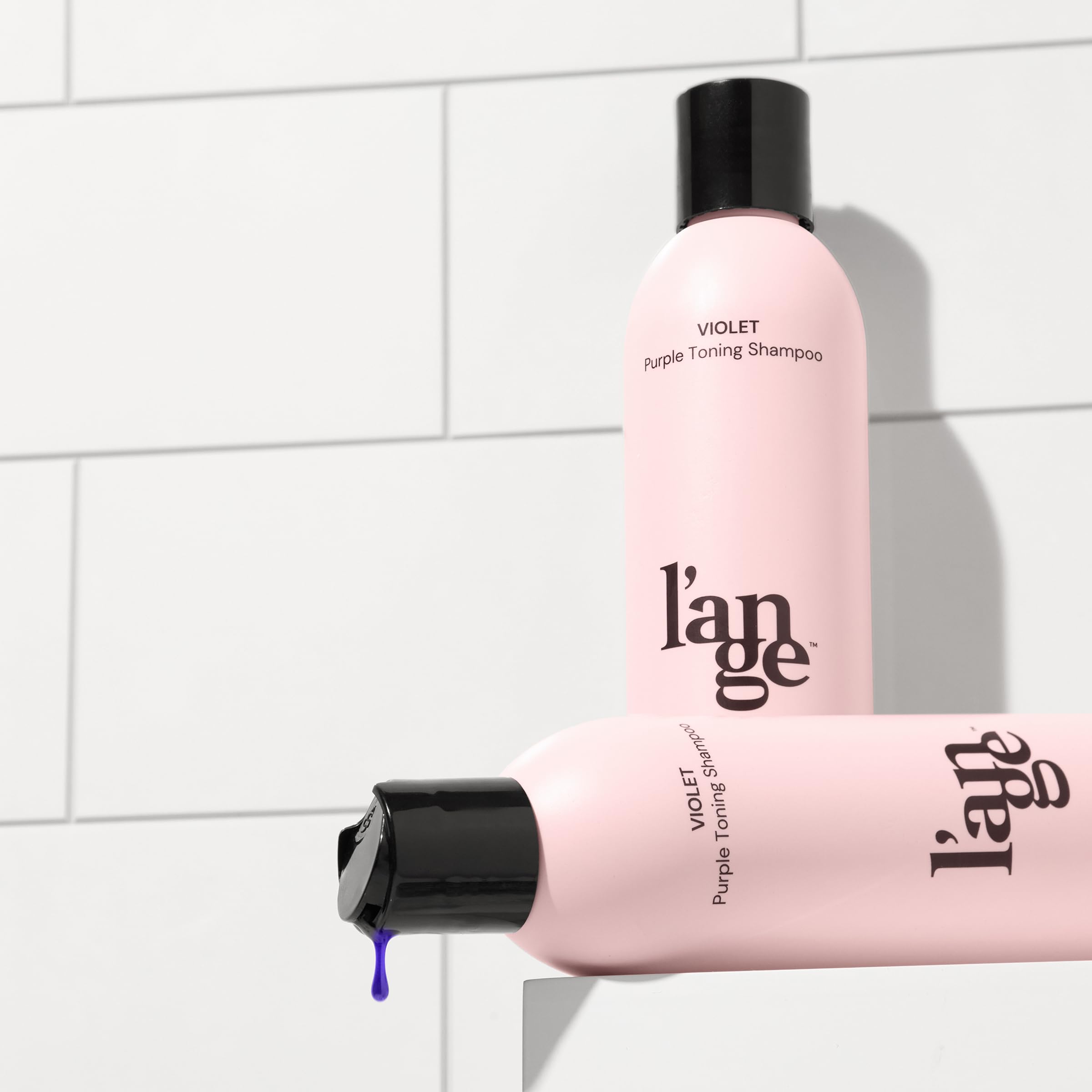 L'ANGE HAIR Violet Purple Toning Shampoo | Neutralize Brass & Protect Color