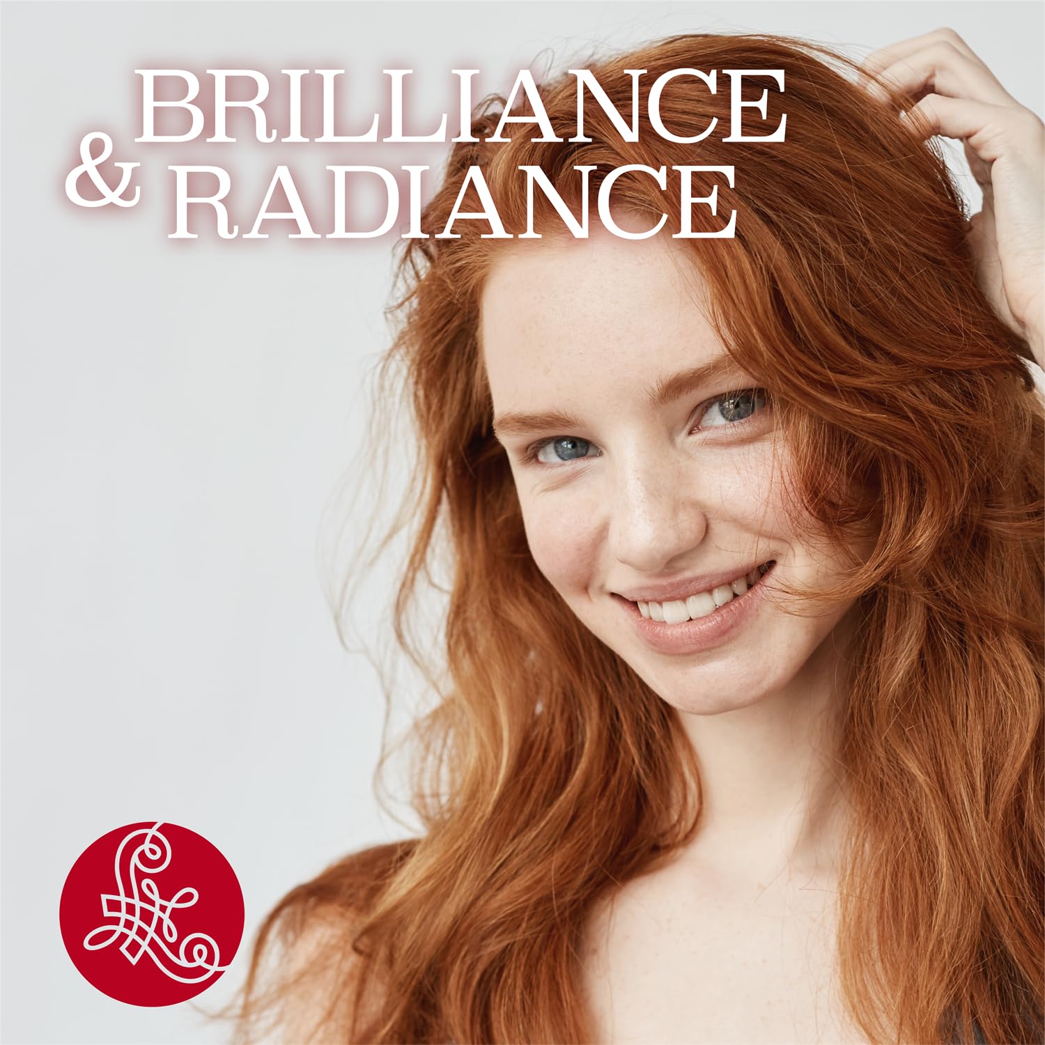 L LUSETA Luseta Red Hair Shampoo & Conditioner Set – Color Safe, Sulfate & Paraben Free, Copper Brightening