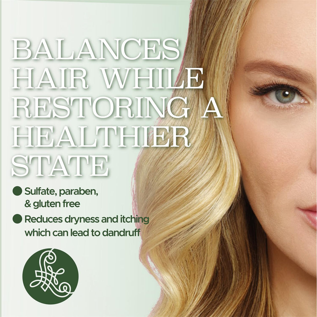 L LUSETA Tea Tree Oil Conditioner – Natural Anti-Dandruff for Dry & Damaged Hair | Sulfate Free & Color-Treated Safe 16.9oz