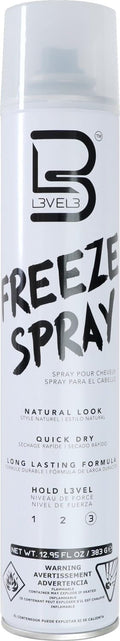 L3 Level 3 Hair Spray – Long-Lasting Hold, Smooth Finish, UV Protection | 12.95 Oz