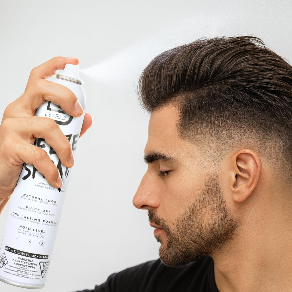 L3 Level 3 Hair Spray – Extra Hold, UV Protection, 13.52 oz (Pack of 2)