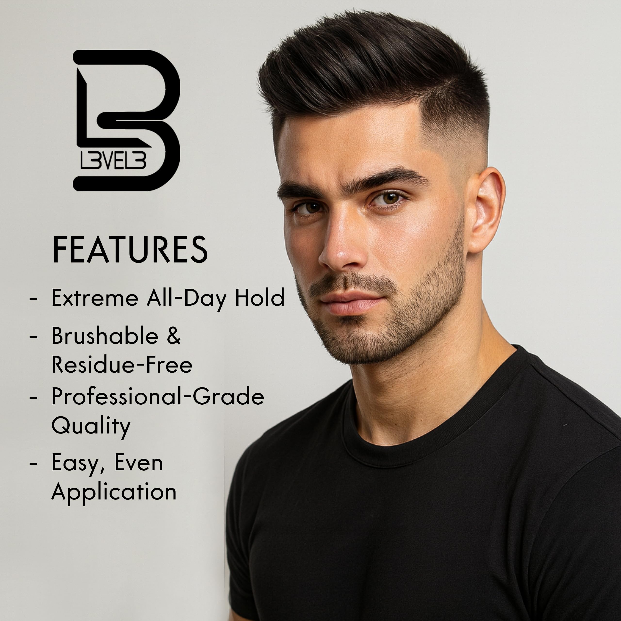 L3 Level 3 Hair Spray – Long-Lasting Hold, Smooth Finish, UV Protection | 12.95 Oz