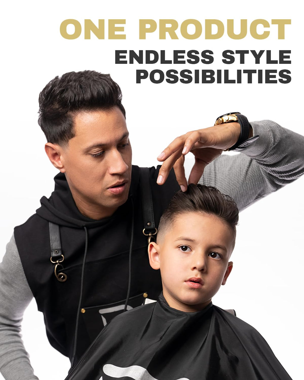 L3 Level 3 Pomade - Keratin-Infused, Flake-Free, Long-Lasting Hold (2 Pack)
