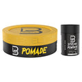 L3 Level 3 Pomade – Keratin-Infused, Flake-Free Hold with Volume & Shine | L3