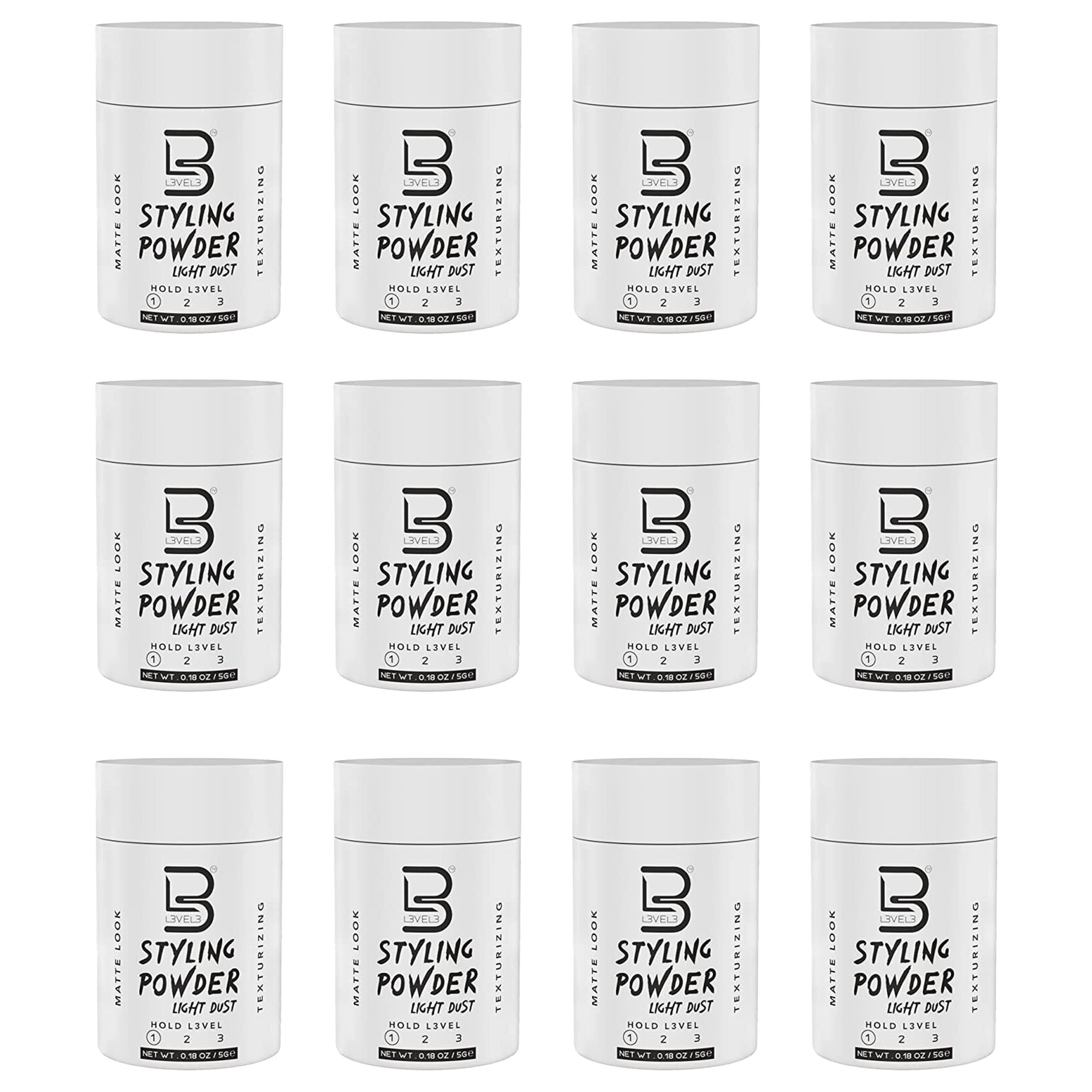 L3 Level 3 Travel Styling Powder – Small 0.18 oz for Natural Matte Finish