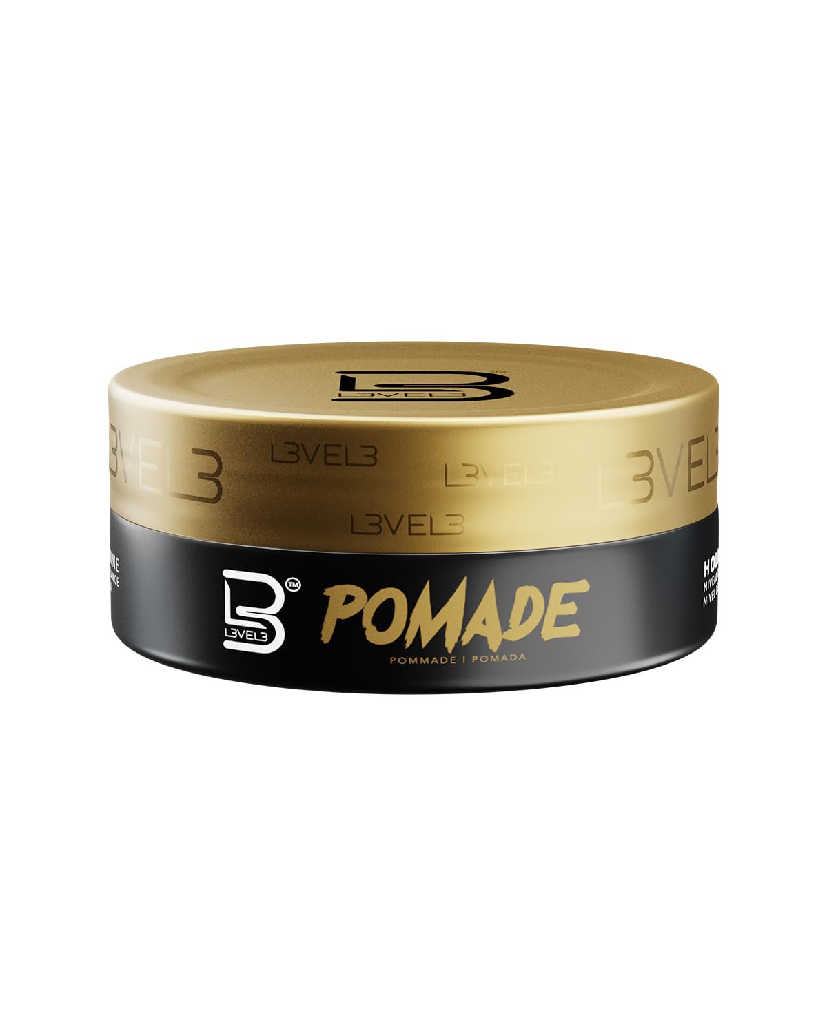 L3 Level 3 Pomade – Keratin-Infused, Volumizing Pomade with Long-Lasting Hold (4 Pack)