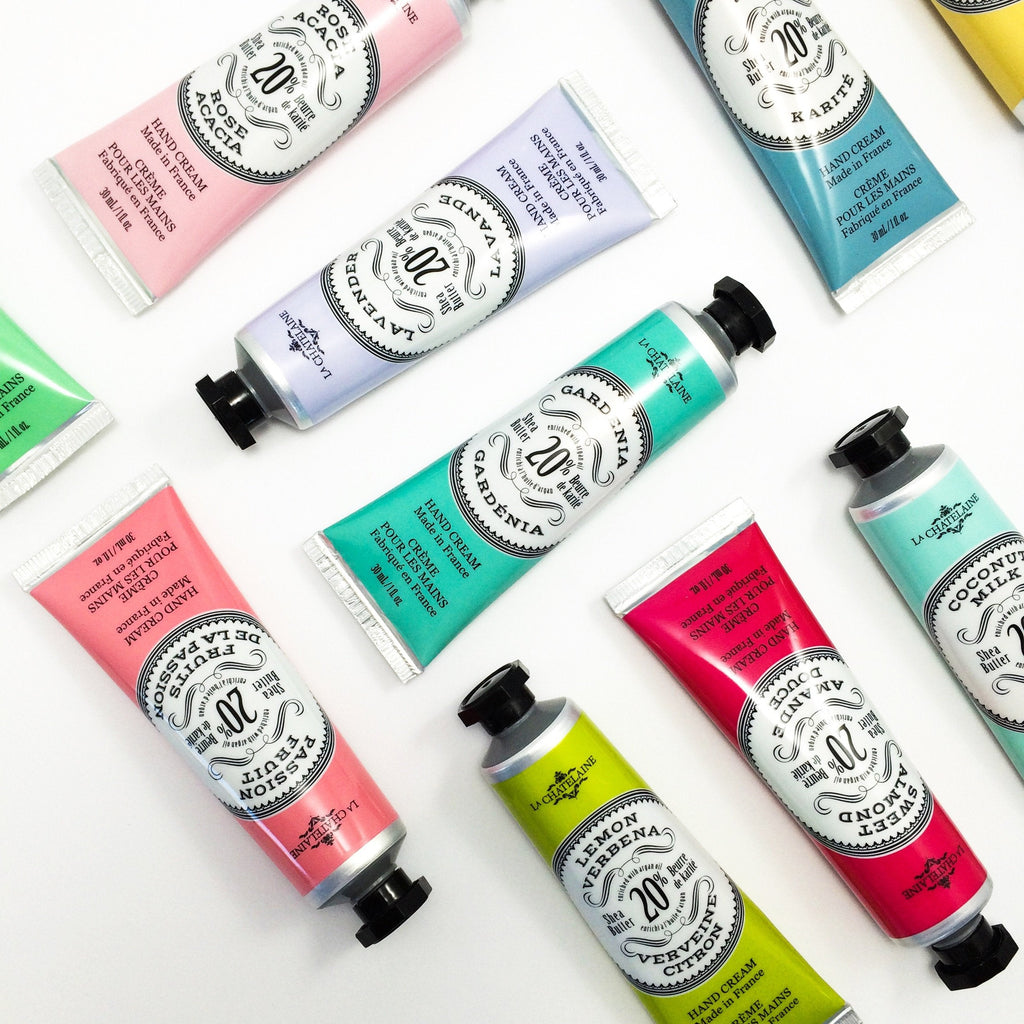 La Chatelaine Deluxe Hand Cream Gift Set Tin – 12 x 1 oz | Oprah Favorite Things, 20% Organic Shea Butter