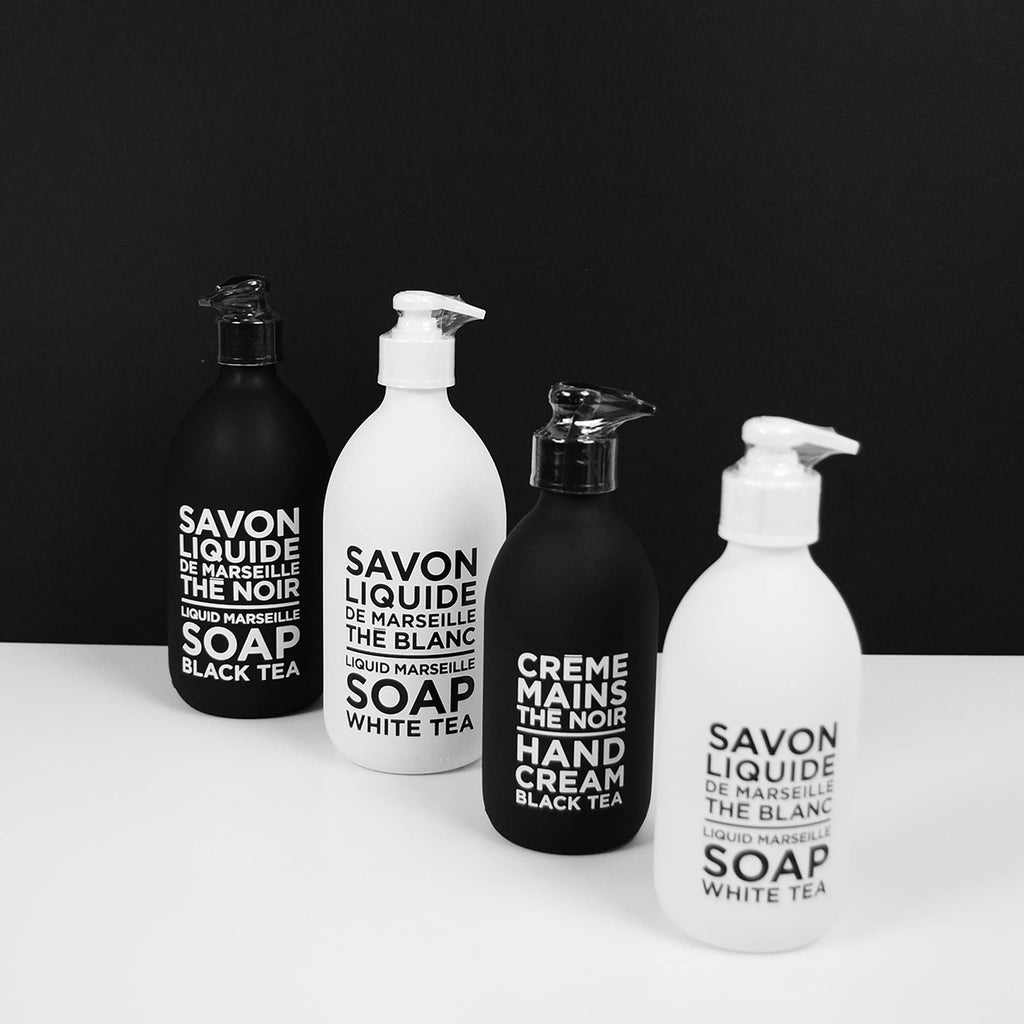 La Compagnie de Provence Black Tea Liquid Soap & Hand Cream Set | Hydrating Luxury