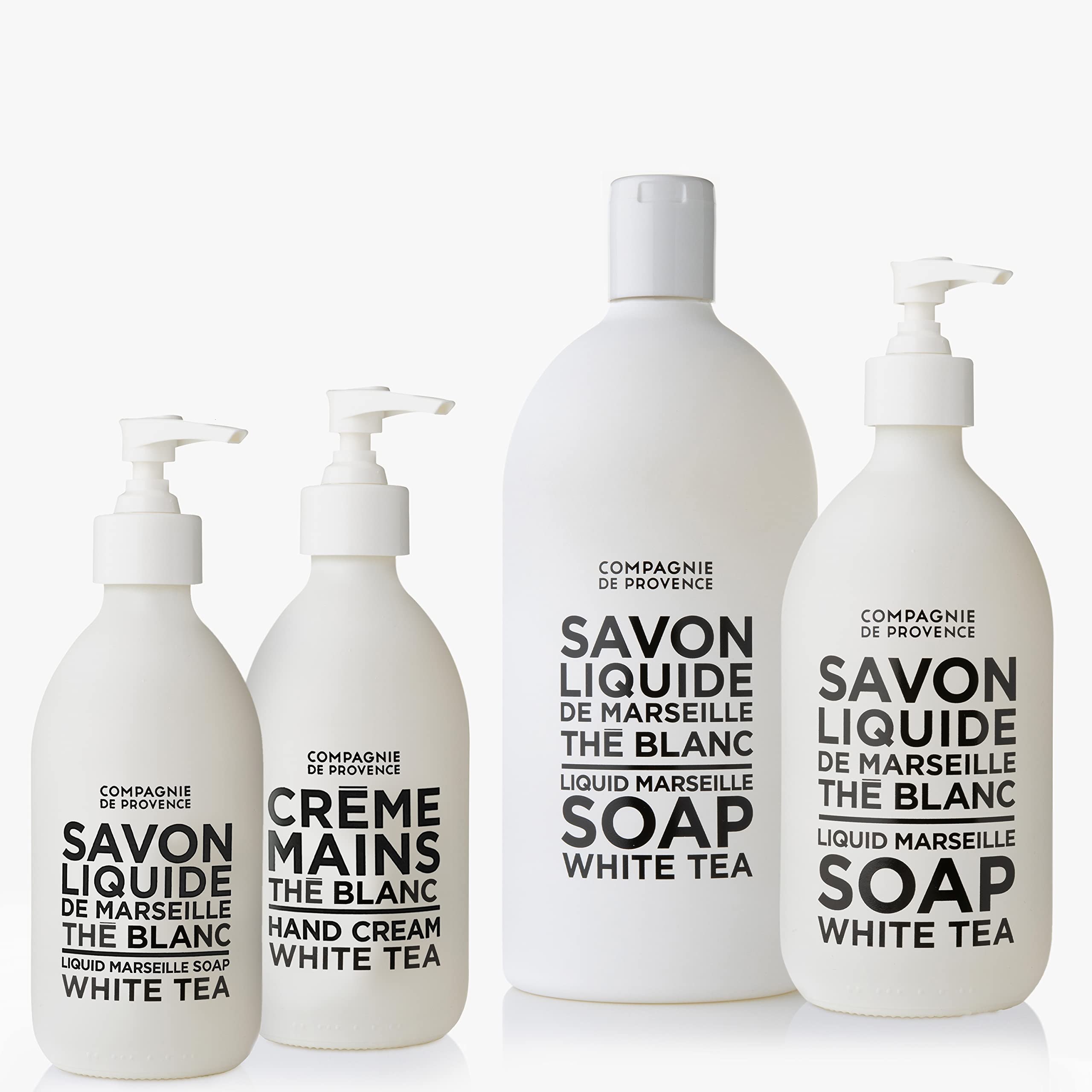 La Compagnie de Provence White Tea Liquid Soap & Hand Cream Duo – 10 oz