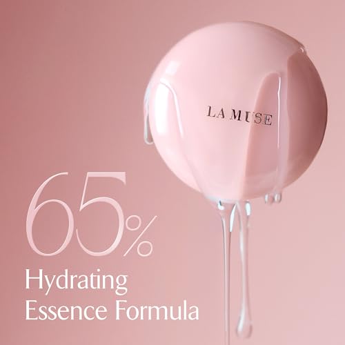 LA MUSE Korean Glow Cushion Foundation No.22 Neutral Beige | PDRN + 65% Hyaluronic Hydration
