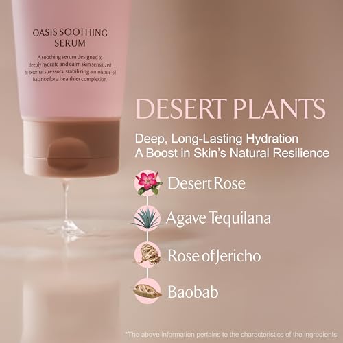 LA MUSE Oasis Soothing Serum Tube – Deep Hydration, Instant Cooling, Non-Sticky Gel