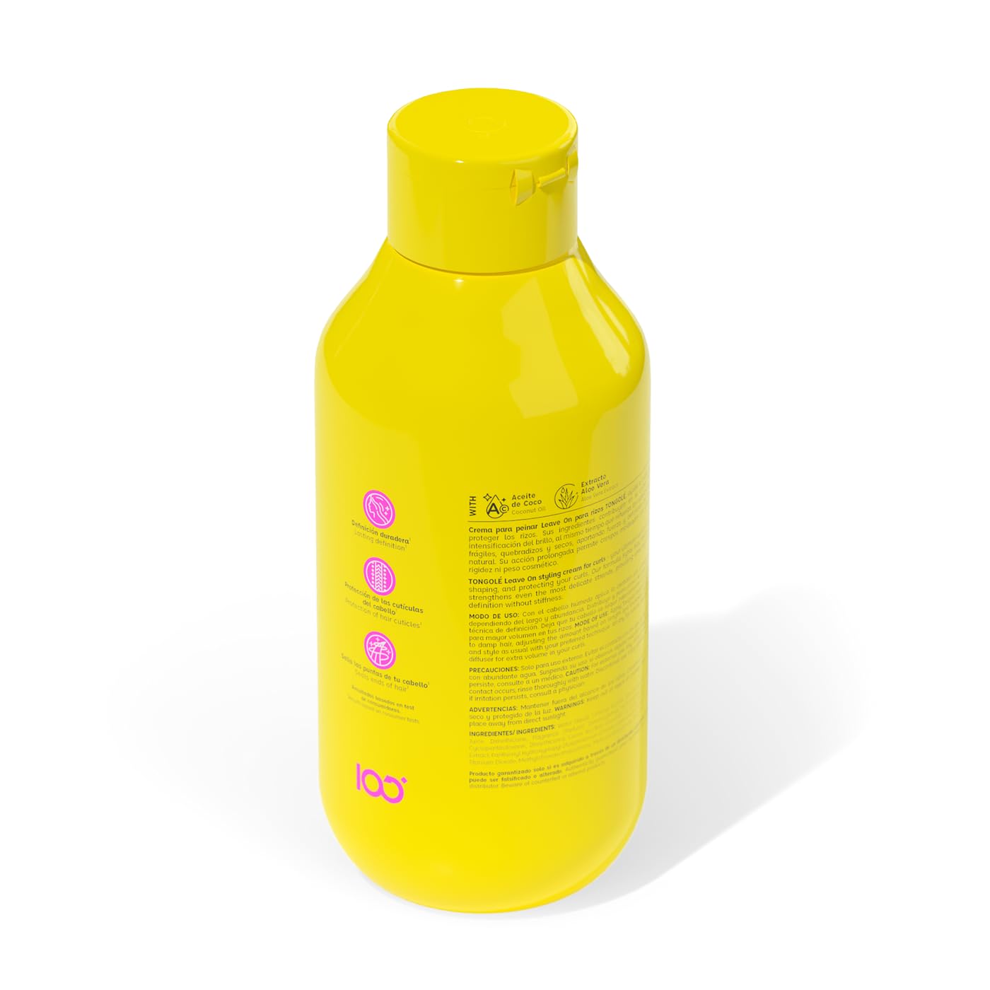 La Pocion Tongolé Leave-In Conditioner – 15.2 oz for Wavy & Curly Hair