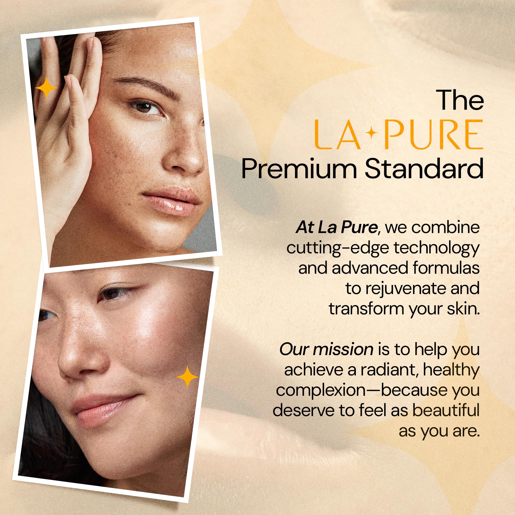 LA PURE Beef Tallow Face Cream – Hydrating, Non-Greasy Moisturizer with Aloe Vera, Hyaluronic Acid, Frankincense & Vitamin E