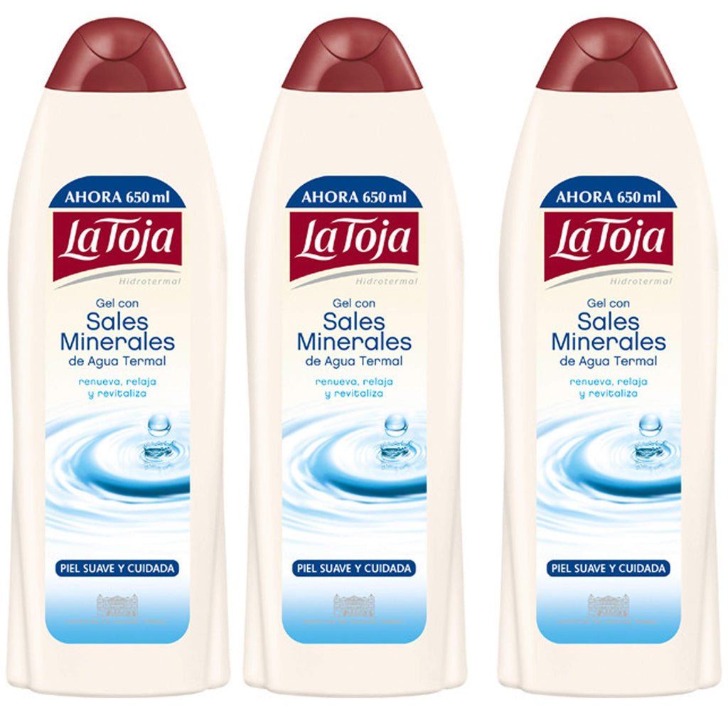 La Toja Shower Gel – Triple Pack (3 x 23.3 oz / 600 ml) | Imported from Spain