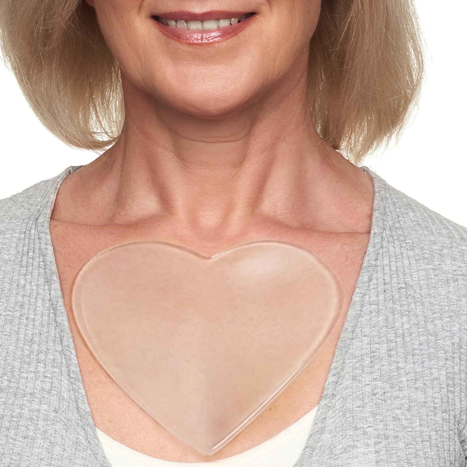 LABOLOW Chest Wrinkle Pads - 3-Pack Reusable Silicone Patches for Firming & Hydration