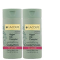 LA COUPE Shampoo & Conditioner Set – 18 x 0.75oz (9 Shampoo + 9 Conditioner)