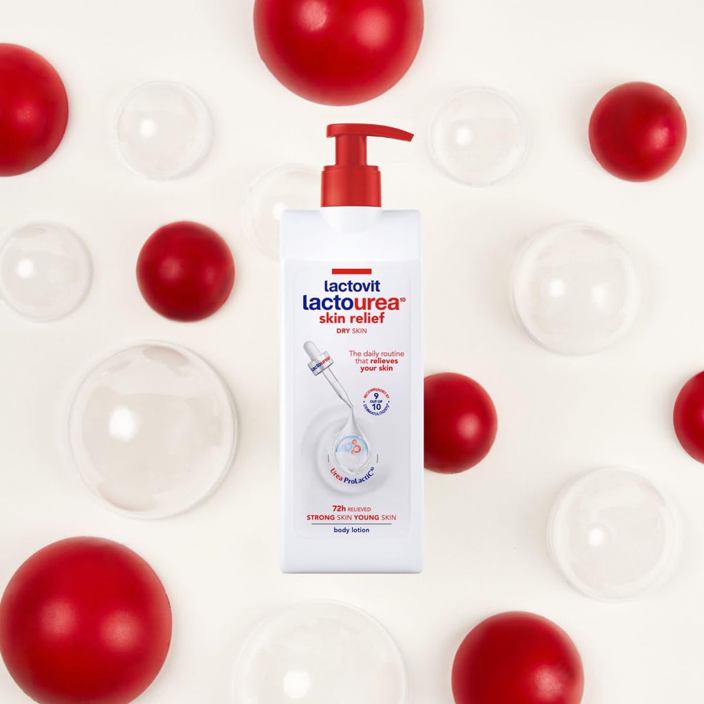 Lactovit Lactourea Body Lotion | Hydrating Urea Moisturiser for Dry Skin | ProLactiC10 Complex