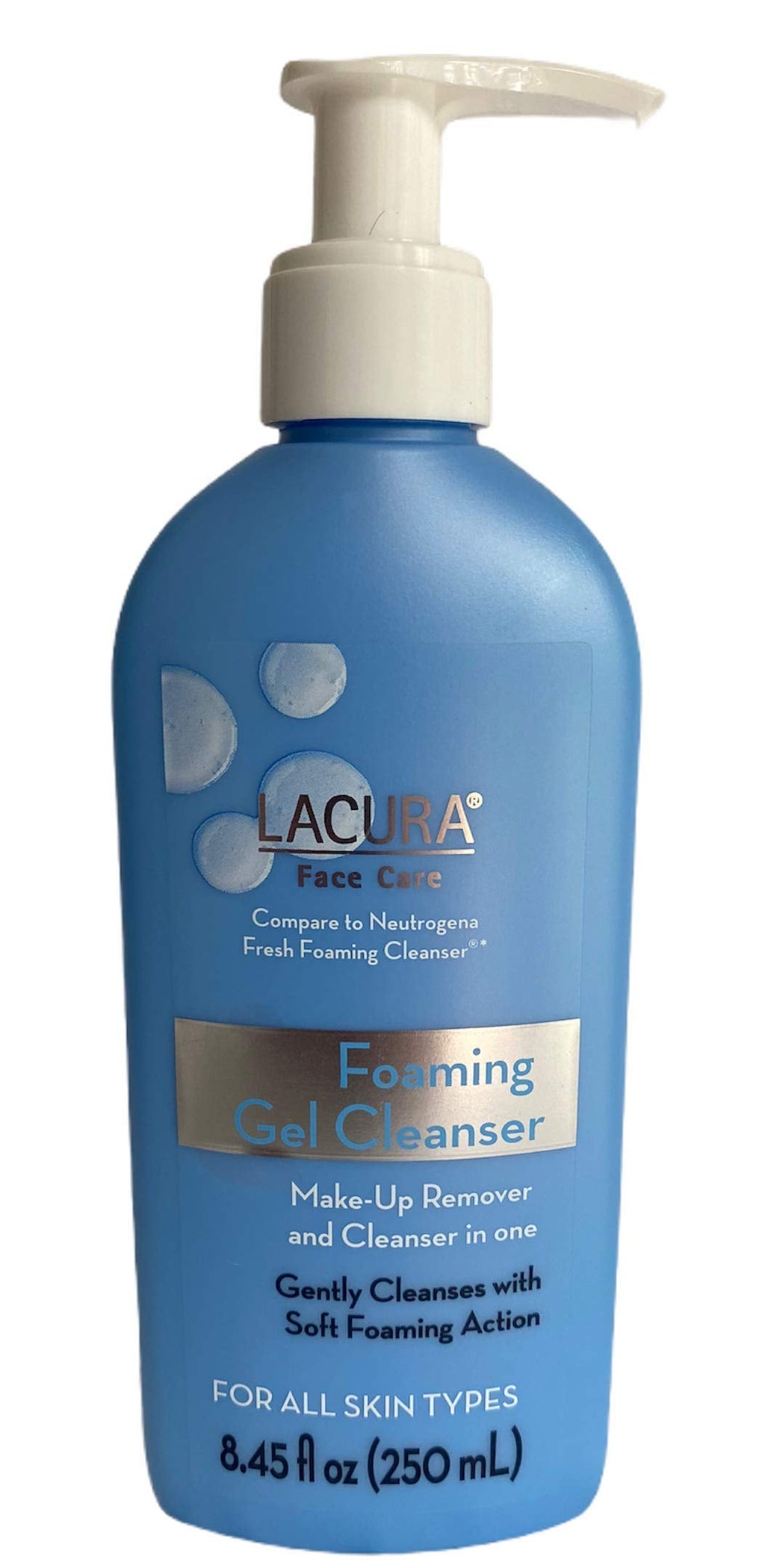 Lacura Face Care Hydrating Facial Cleanser – Mild, pH-Balanced 8.45 oz / 250 ml – Made in Germany