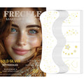LADDYFOX 20 Pcs Gold & Silver Glitter Freckles – Waterproof DIY Face Patches