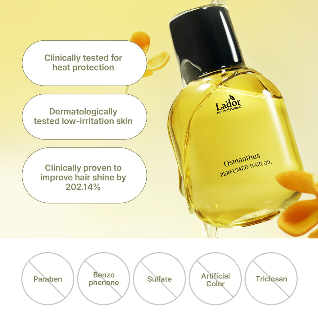 LADOR Hair Perfume Oil 04 Our Leaf – Anti-Frizz, Glassy Shine, Alcohol-Free (1 oz)