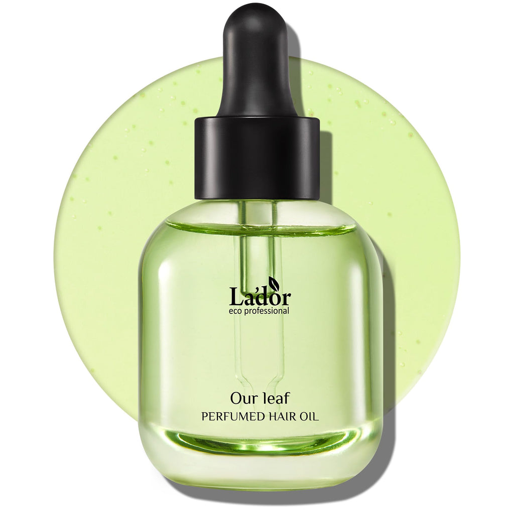 LADOR Hair Perfume Oil 04 Our Leaf – Anti-Frizz, Glassy Shine, Alcohol-Free (1 oz)