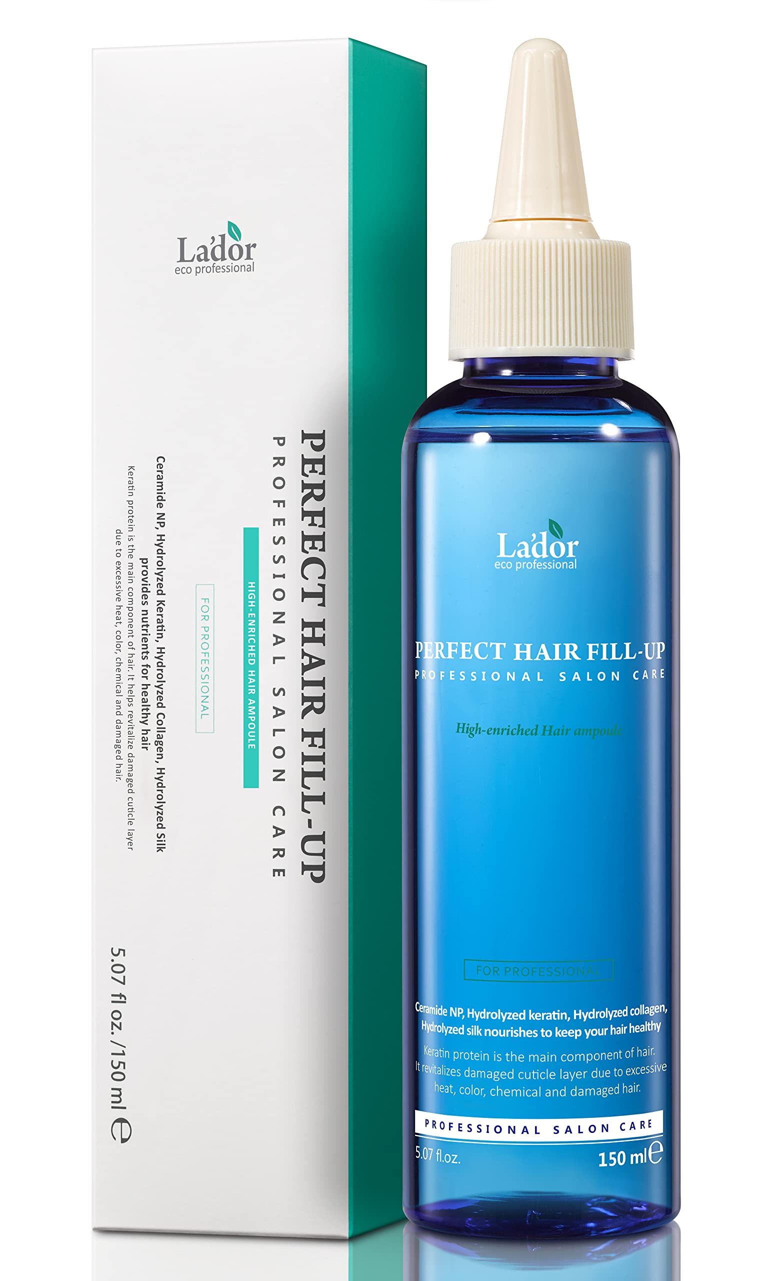 LA'DOR Perfect Hair Fill Up Original – 3 Seconds Intensive Keratin Hair Mask for Damaged & Bleached Hair