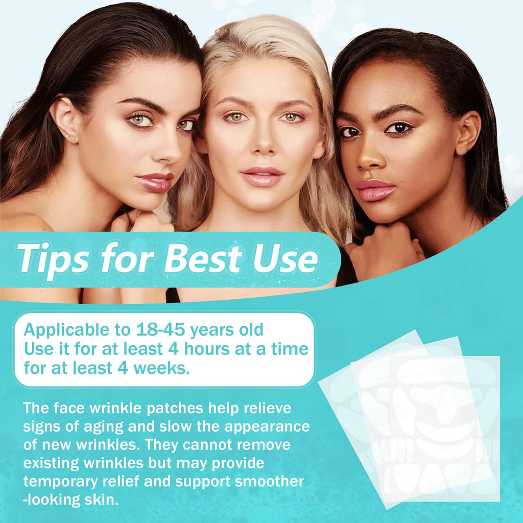 LadPemo Face Tape Overnight Wrinkle Patches – 208 Pcs for Facial Lines
