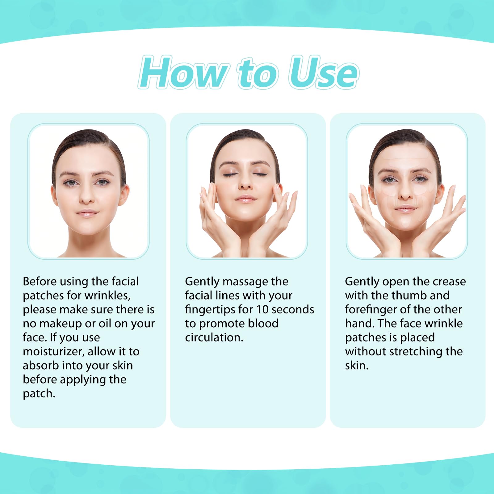 LadPemo Face Tape Overnight Wrinkle Patches – 208 Pcs for Facial Lines
