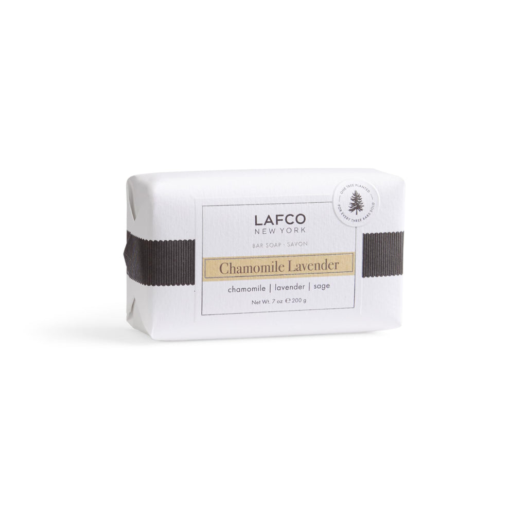 LAFCO New York Chamomile Lavender Bar Soap – Ultra-Hydrating 7 oz