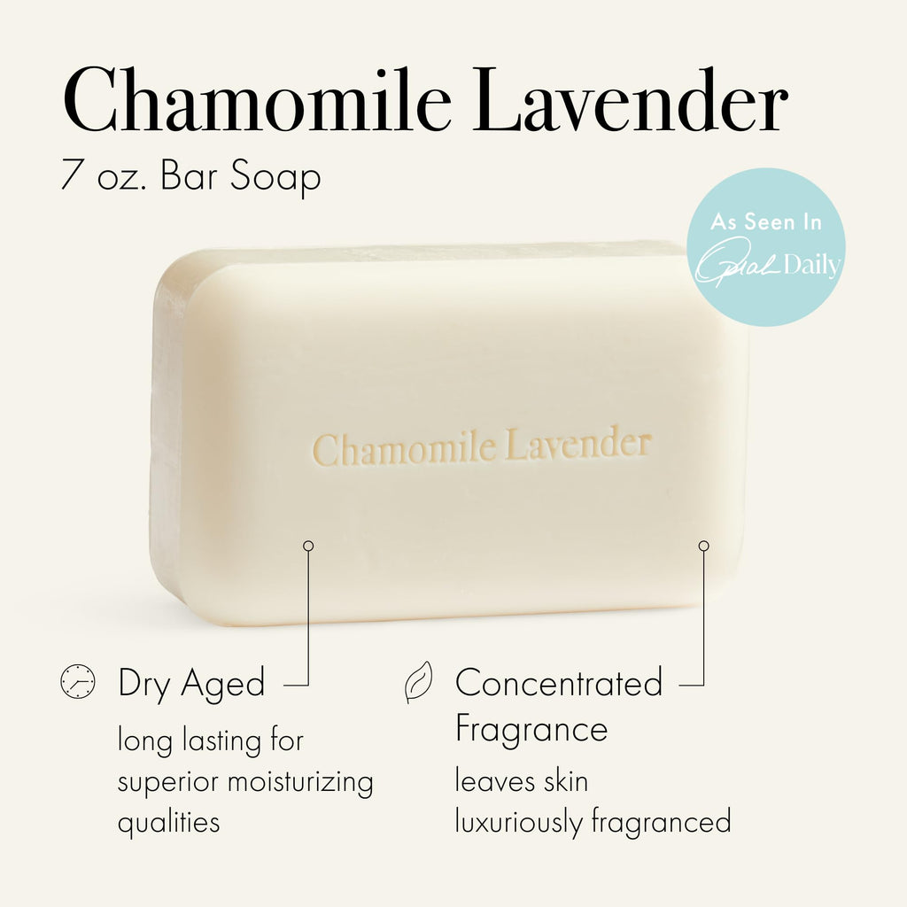 LAFCO New York Chamomile Lavender Bar Soap – Ultra-Hydrating 7 oz