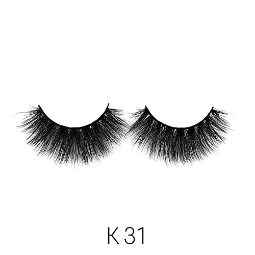 Laflare 3D Mink Lashes K31 – Luxurious, Lightweight & Easy to Apply