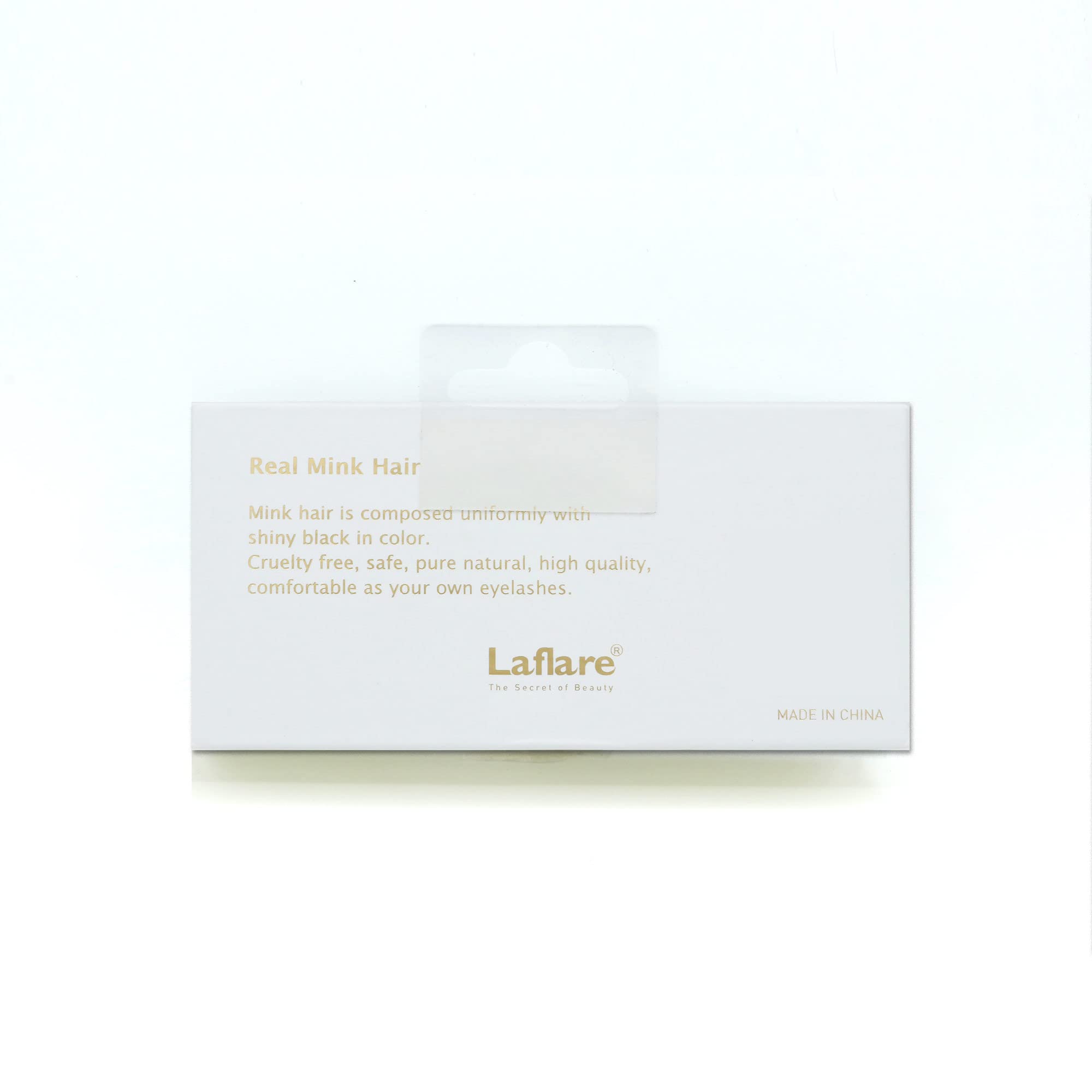 Laflare 3D Real Mink Eyelashes K21 – Handmade, Lightweight & Natural