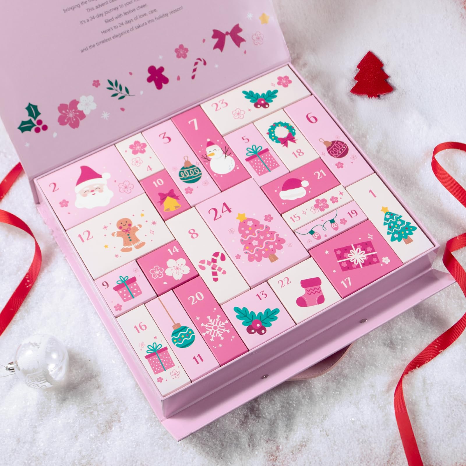 LAIKOU Japan Sakura Beauty Advent Calendar 2025 — 24 Days of Skincare Surprises