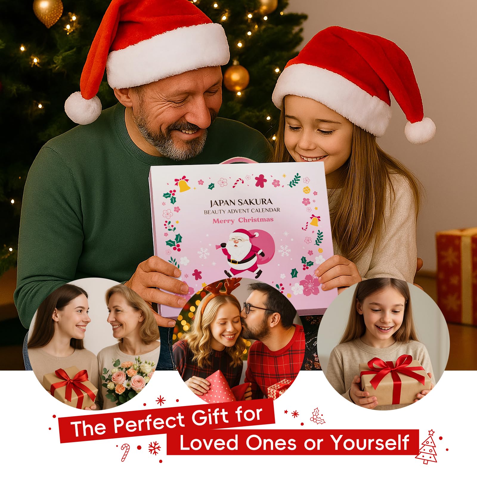 LAIKOU Japan Sakura Beauty Advent Calendar 2025 — 24 Days of Skincare Surprises