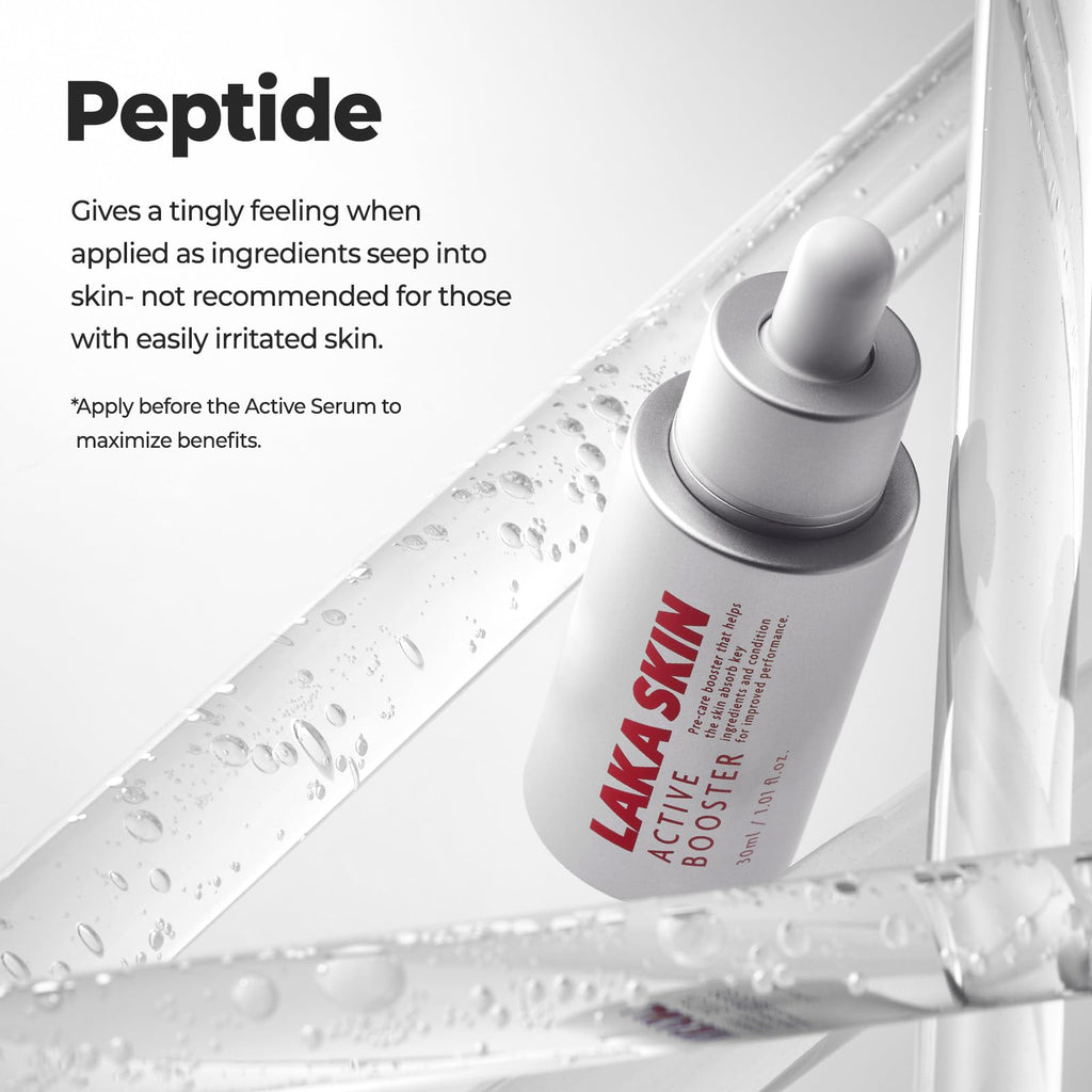 Laka Active Booster 30ml – PDRN, Peptide for Elasticity & Pore Refinement | Korean Skincare