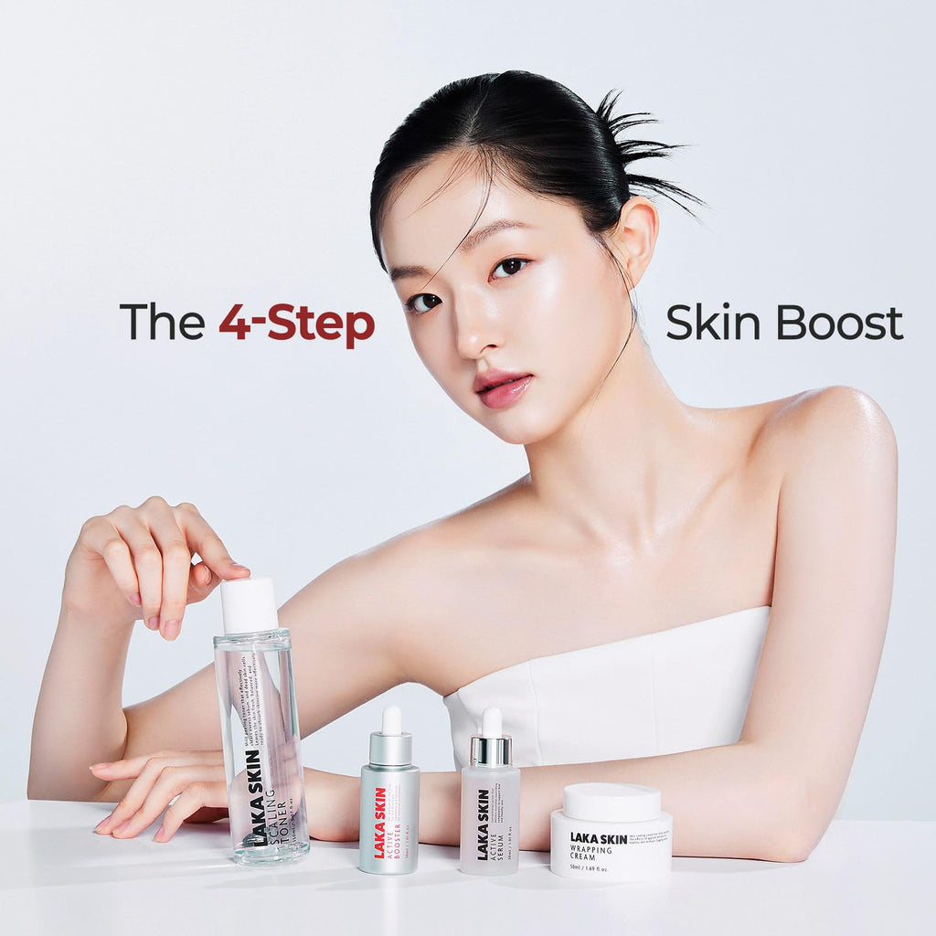 Laka Active Booster 30ml – PDRN, Peptide for Elasticity & Pore Refinement | Korean Skincare
