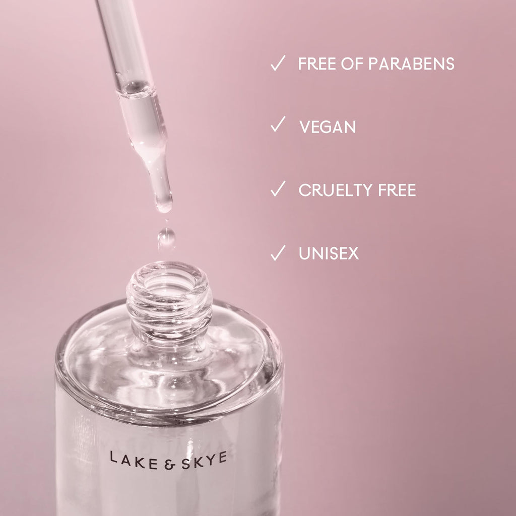 Lake & Skye 11 11 Vanilla Body Oil – Hydrating All-Over Moisturizer, Vegan, Paraben-Free, 10mL