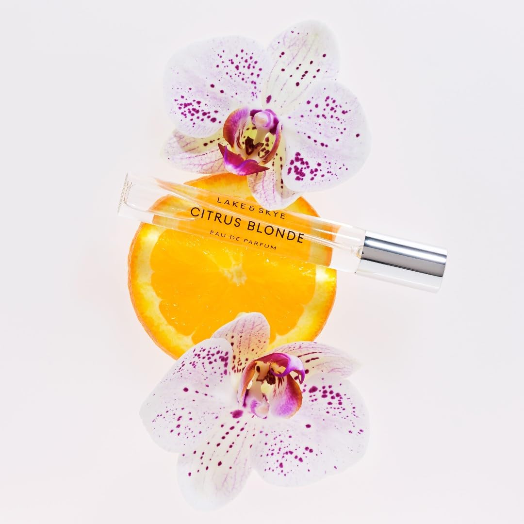 Lake & Skye Citrus Blonde 15mL EDP Travel Spray – Bergamot, Cedarwood, Floral